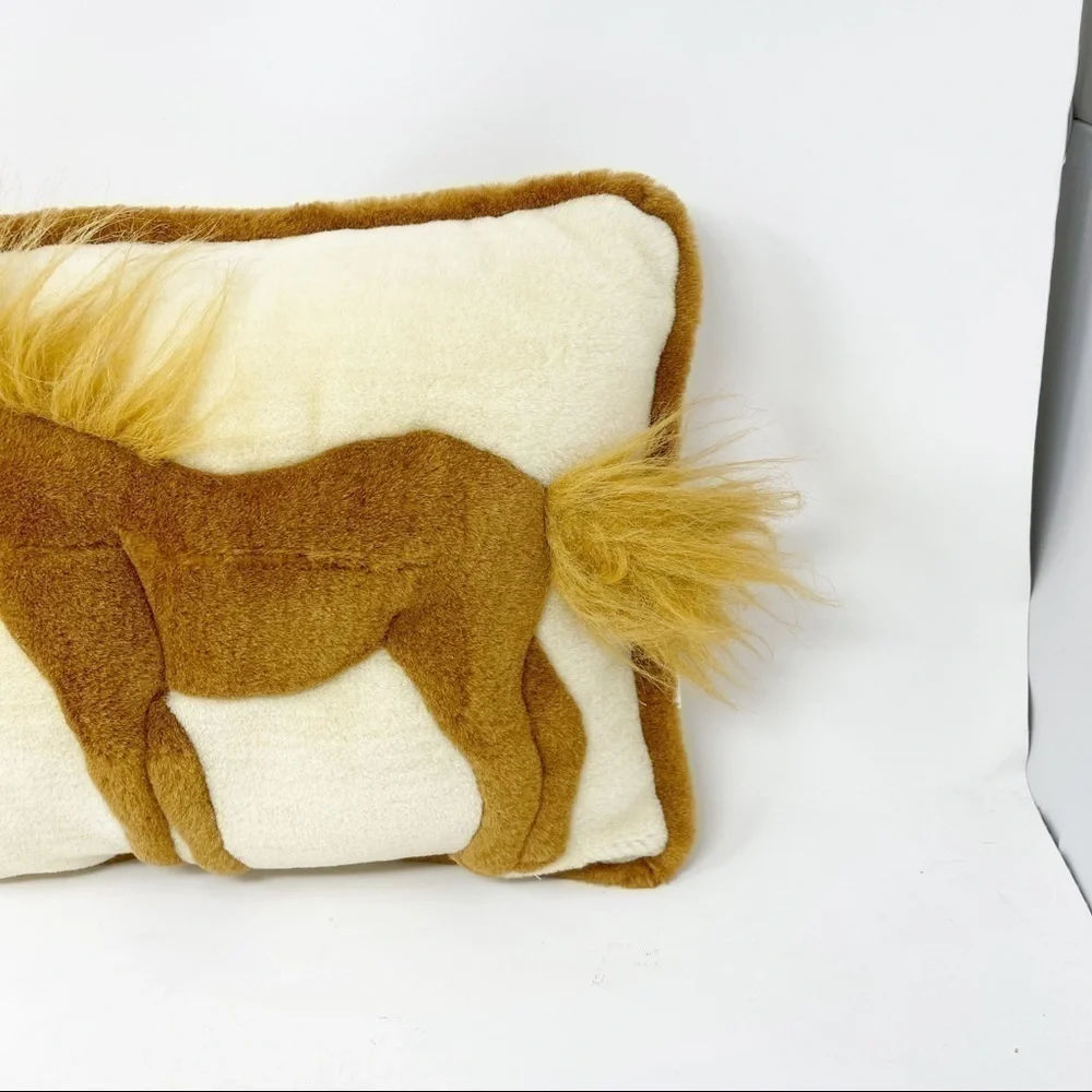 ANGEL TOY 1998 Stuffed HORSE EQUESTRIAN Pillow
